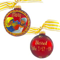 3 1/4" Collectable Bible Hero Glass Ornament Made in USA | Hugs Special Occasions Keepsake Gifts |  (Bible Hero Mary)