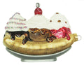 Christmas By Krebs Blown Glass  Collectible Tree Ornaments