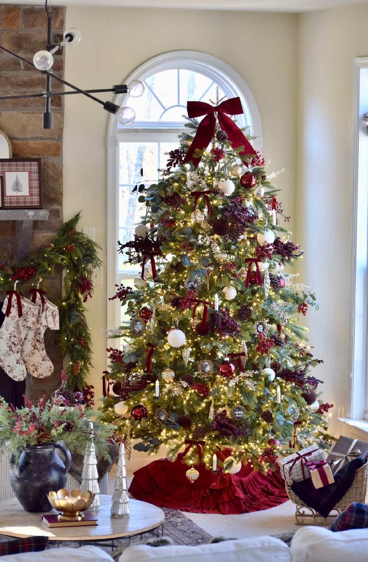 7.5' Silverpeak Fir™ Artificial Christmas Tree 3400 Lux LED Lights