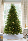 12' King Fraser Fir Artificial Christmas Tree with 3000 Warm White & Multi-Color LED Lights
