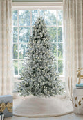 10' Prince Flock® Artificial Christmas Tree with 750 Warm White LED Lights