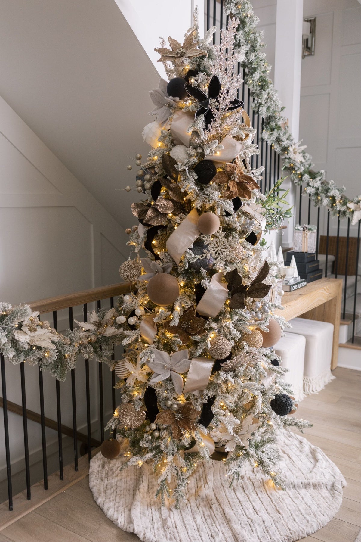 7.5' Queen Flock® Slim Artificial Christmas Tree Unlit