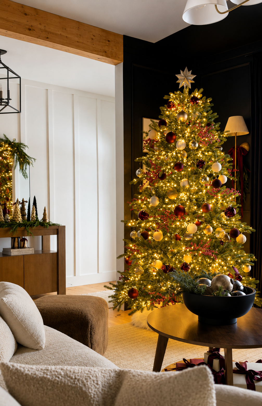 7.5' Silverpeak Fir™ Artificial Christmas Tree 3400 Lux LED Lights