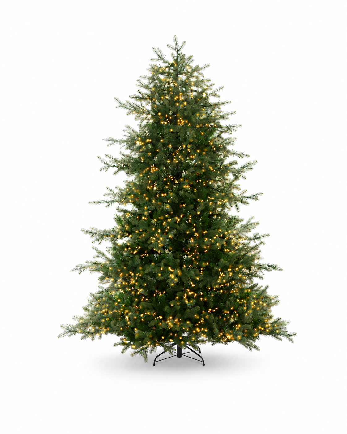 6.5' Silverpeak Fir™ Artificial Christmas Tree 2500 Lux LED Lights