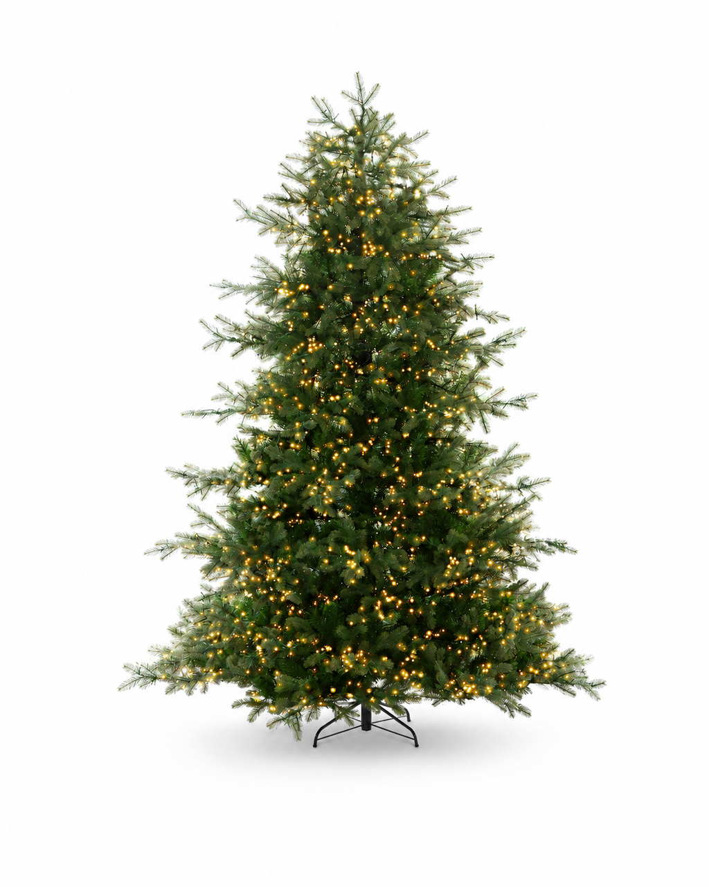 9' Silverpeak Fir™ Artificial Christmas Tree 4700 Lux LED Lights