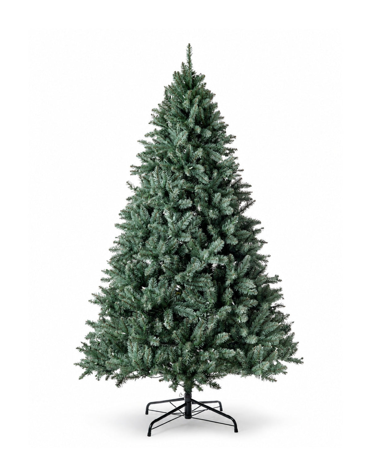 7' Tribeca Blue Spruce Artificial Christmas Tree with 550 Warm White LED Lights