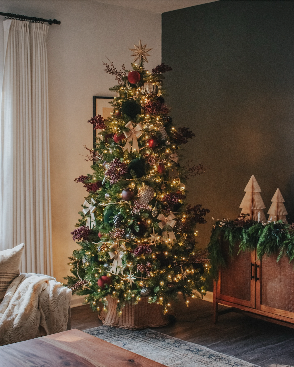 7.5' Yorkshire Fir Artificial Christmas Tree Unlit