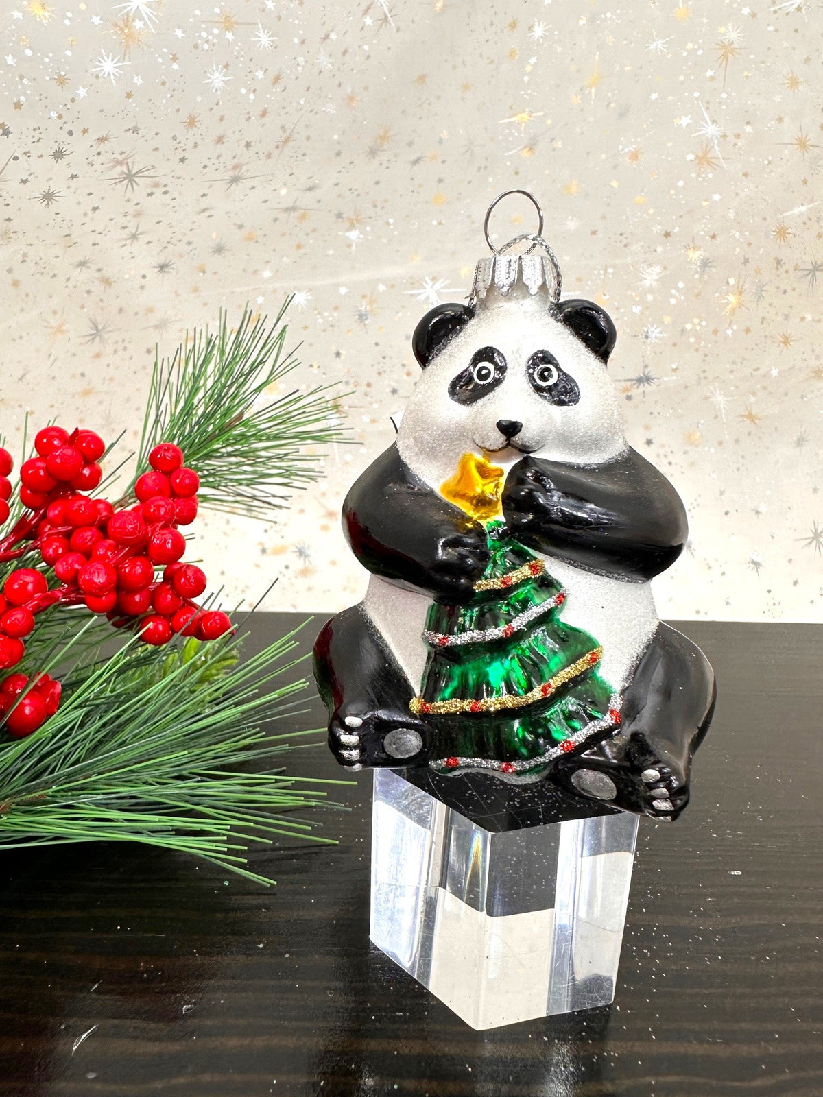 Christmas By Krebs Blown Glass  Collectible Tree Ornaments